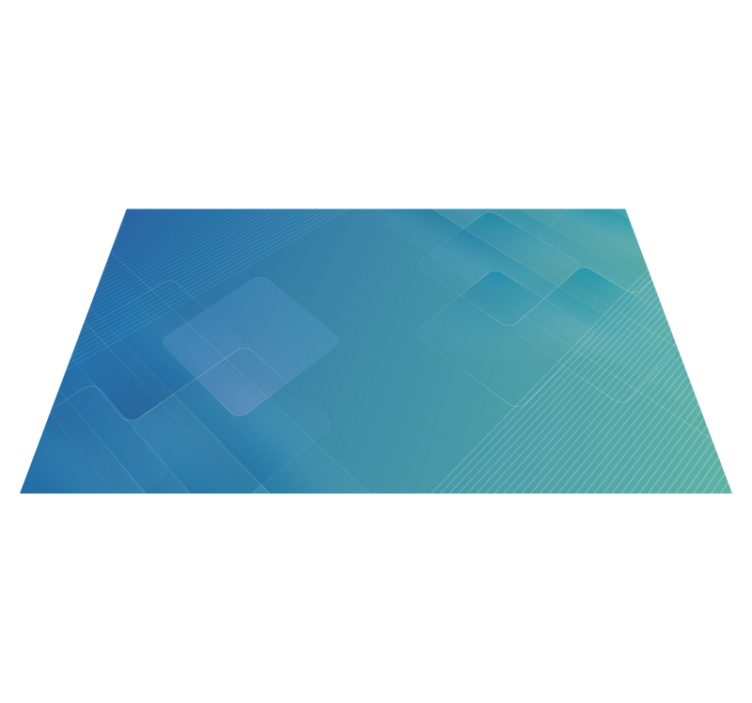 Vinyl Teppich modern abstrakte geometrische schichten - TenStickers