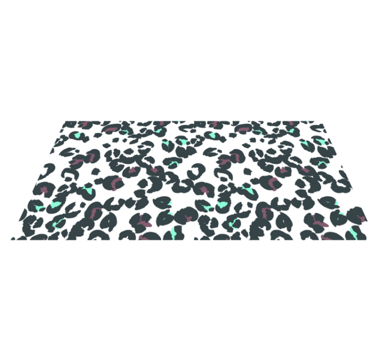 Vinyl Teppich Tiermuster leopardenmuster-stil - TenStickers