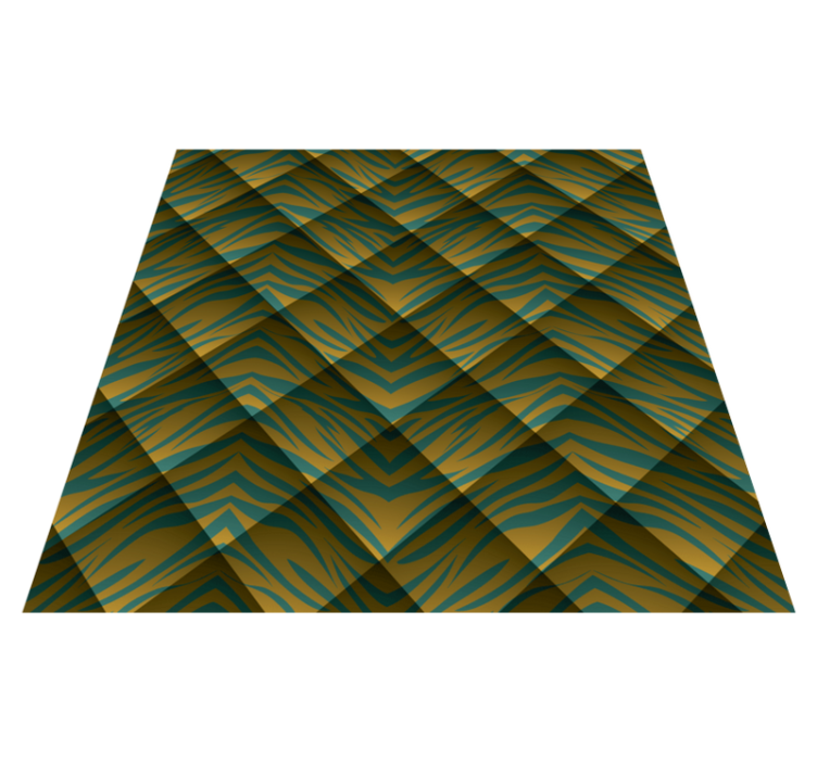 Vinyl teppich tiermuster zebra muster fusion - TenStickers