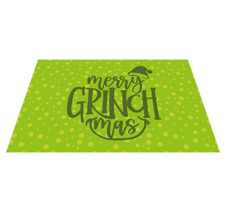 Vinyl Teppich Weihnachten grinchmas-jubel - TenStickers