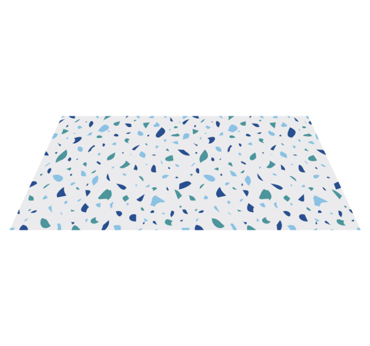 Vinyl Teppich Marmor buntes muster - TenStickers