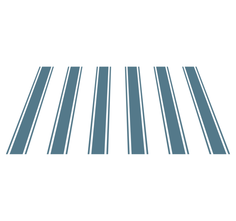 Vinylteppich Streifen zeitgenössisches muster - TenStickers