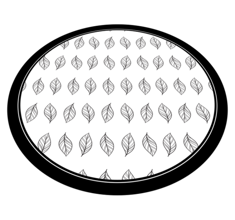 Vinyl Teppich Blumen botanischer Überblick - TenStickers