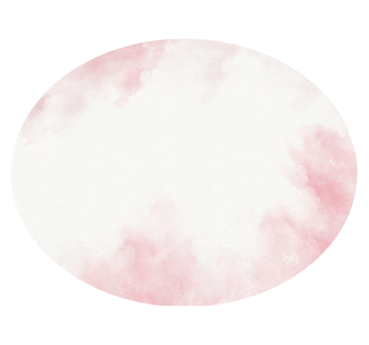 Vinylteppich minimalistisch cloud-Inspired Circular Design - TenStickers
