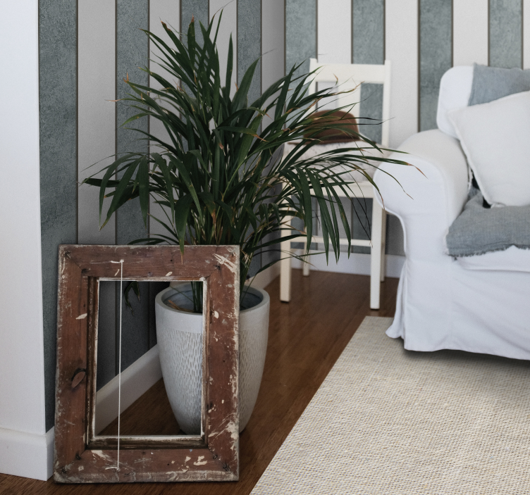 Vinyl Teppich nordisch Natürliche beige Baumwollstruktur - TenStickers