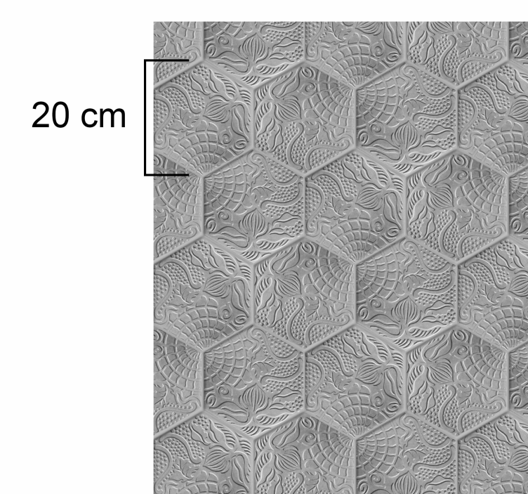 Vinylteppich Vintage Gaudi-Fliesen - TenStickers