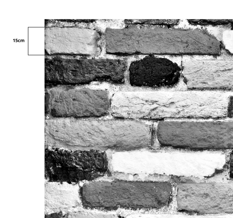 Vinylteppich Steinoptik realistisches kopfsteinpflaster - TenStickers
