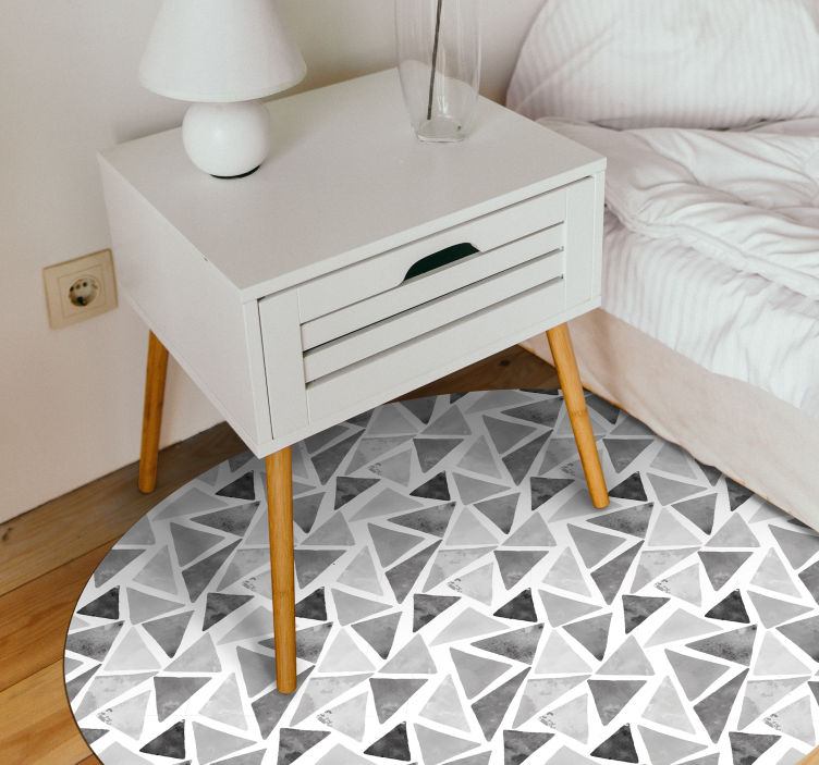 Vinyl Teppich geometrisch geometrische marmorstruktur - TenStickers
