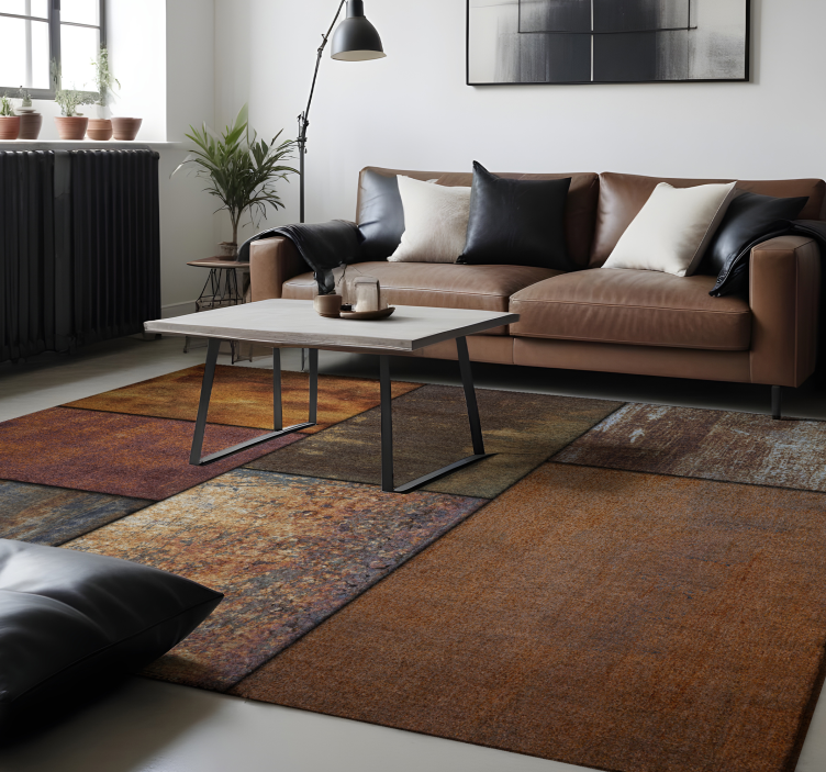 Vinylteppich Steinoptik rustikale eleganz aus stein - TenStickers