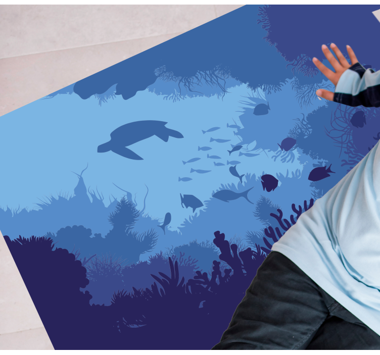 Vinyl Teppich Natur unterwasserszene - TenStickers