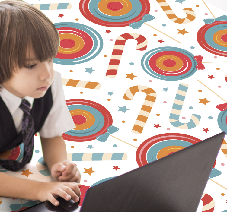 Vinyl Teppich Spiele candyland-bilder - TenStickers