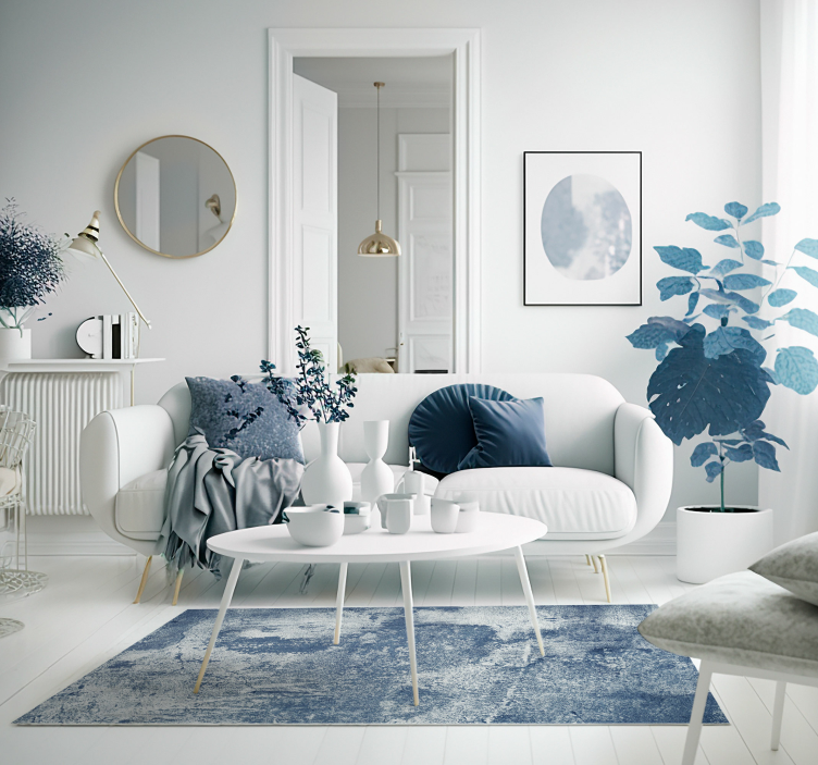 Vinyl Teppich Stein Betonoptik - TenStickers