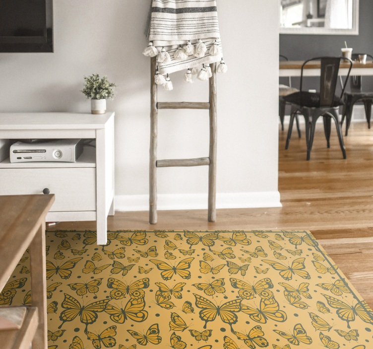 Vinyl Teppich Tiere schmetterlingsfreude - TenStickers