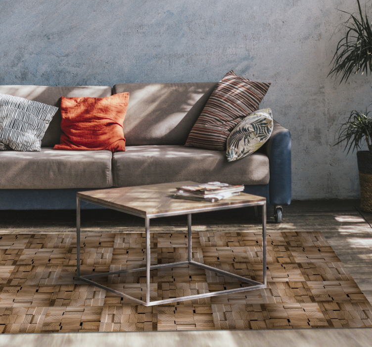 Vinylteppich Holzoptik natürliches texturdesign - TenStickers