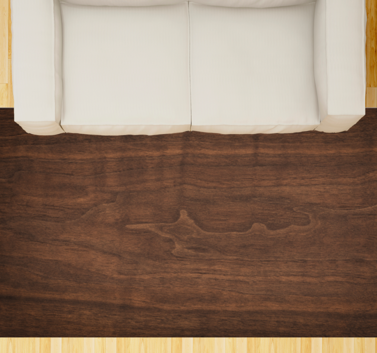 Vinylteppich Holzoptik reichhaltige walnusstextur - TenStickers