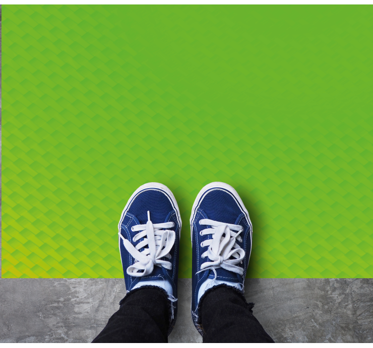 Vinylteppich Holzoptik strukturierte grüne oberfläche - TenStickers