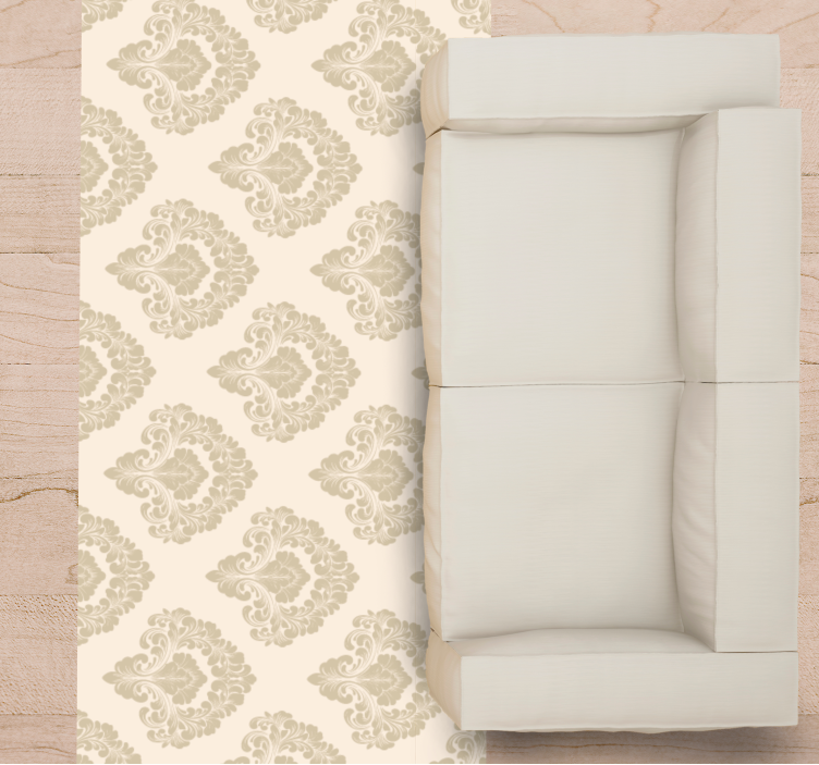 Vinyl Teppich französische goldene Provinz - TenStickers