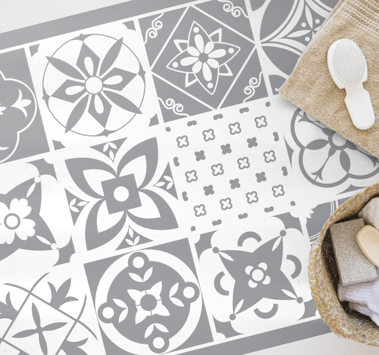 Vinyl Teppich Küche Pantone beleuchten - TenStickers