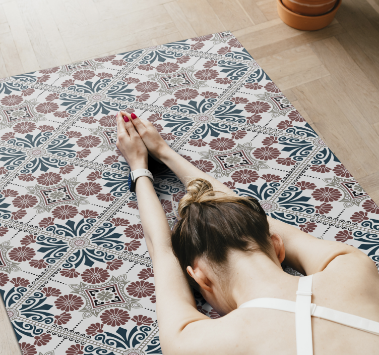 Vinylteppich Wohnzimmer Bella wild vinyl matte - TenStickers