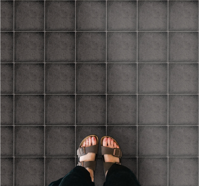 Vinylteppich Steinoptik schieferfliesenoptik - TenStickers