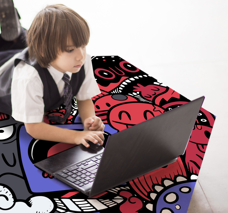 Vinylteppich Jugendliche Cooles graffiti - TenStickers