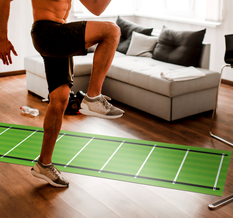 Vinylteppich Jugendliche geschwindigkeitstrainingsleiter 5 meter - TenStickers