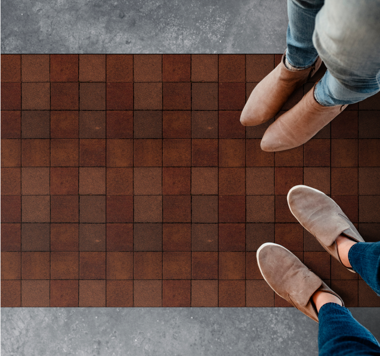 Vinylteppich Steine Kleine steine im rustikalen stil - TenStickers