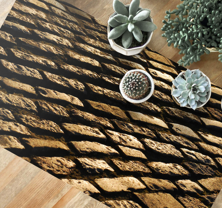 Vinylteppich Steine Schottische pflastersteine - TenStickers