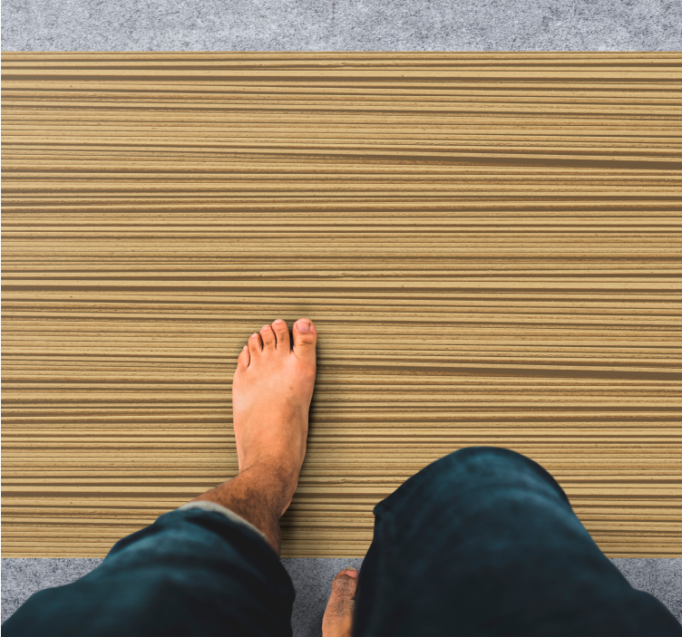 Vinylteppich Textur texturiertes gestreiftes Muster - TenStickers