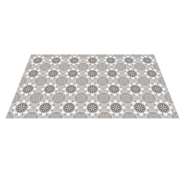 Bodenblume Fliesendesign Vinyl Teppich Küche - TenStickers