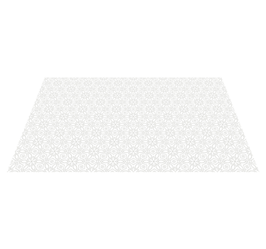 Blumen hidraulisch Vinyl Teppich Küche - TenStickers
