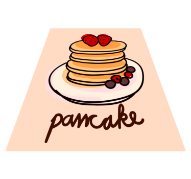 Vinyl Teppich Küche leckere pfannkuchen - TenStickers