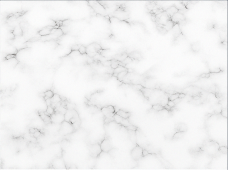 Vinyl teppich küche im schlichten marmor design - TenStickers