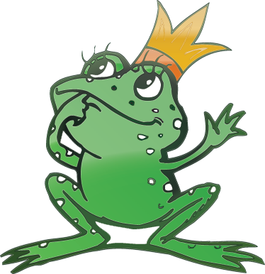 Vinyl teppich tiere königin frosch - TenStickers