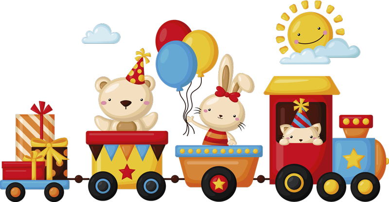 Vinyl teppich tiere mit tiermotiven - TenStickers