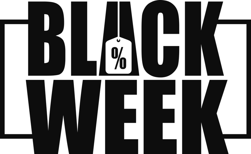 Vinyl teppich black friday schaufenster woche - TenStickers