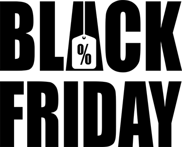 Vinyl teppich black friday einfache weiße fläche - TenStickers