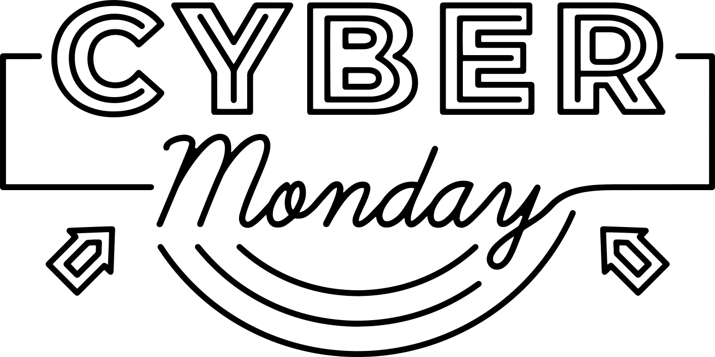 Vinyl teppich black friday cyber monday pfeile - TenStickers