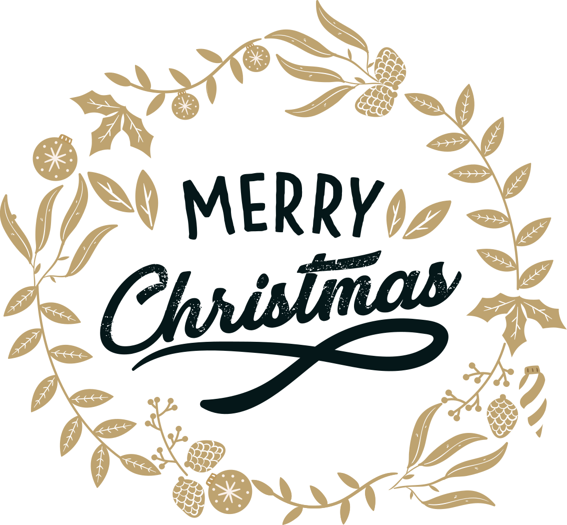 Vinyl teppich weihnachten mit floraler stickerei - TenStickers