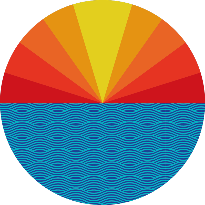 Vinyl teppich schlafzimmer vintage sonnenuntergang - TenStickers