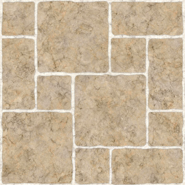 Vinyl teppich bad beige steine - TenStickers