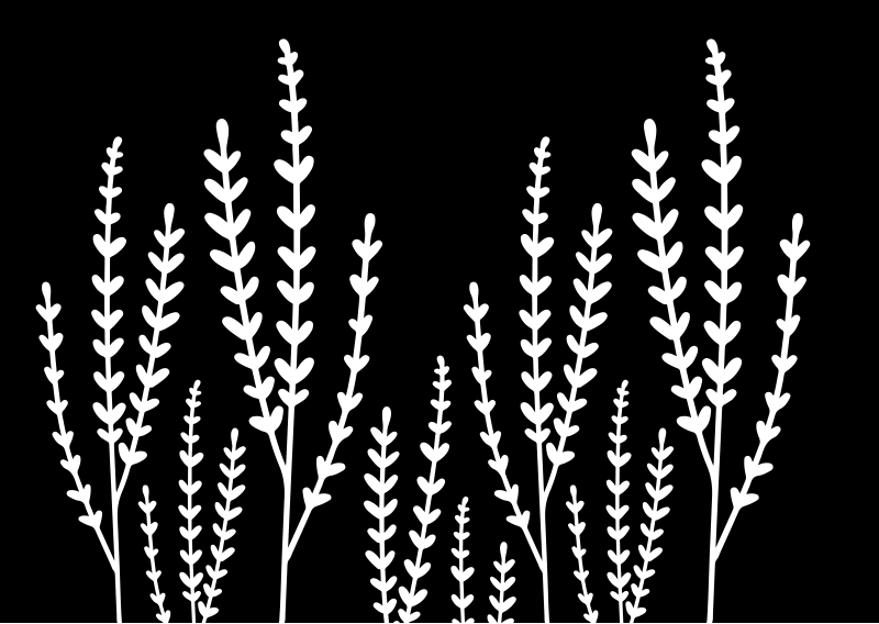 Vinyl teppich bad mit schwarz-weißen spitzen - TenStickers