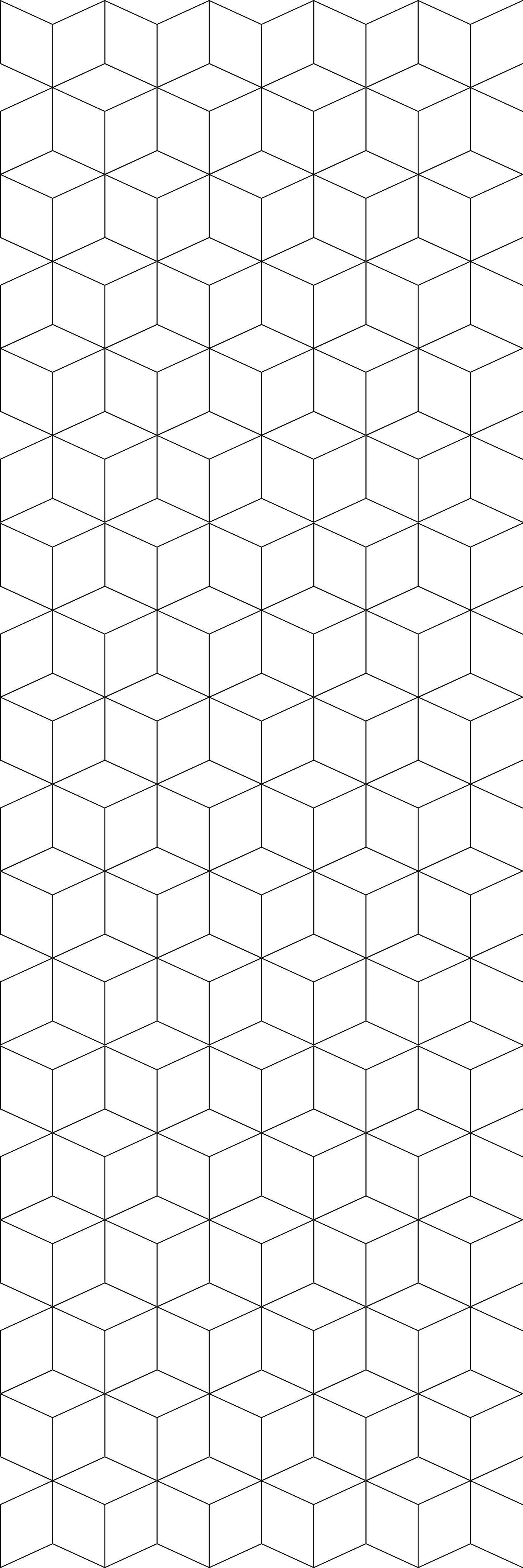 Vinyl teppich geometrisch mit würfelmuster - TenStickers