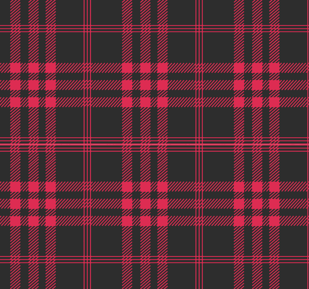Vinyl teppich weihnachten im tartan muster - TenStickers
