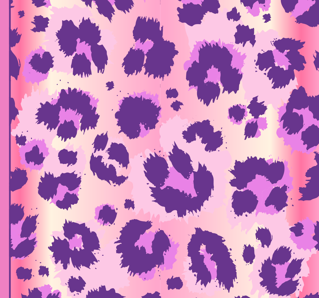 Vinyl teppich schlafzimmer pinkes leopardenfell - TenStickers