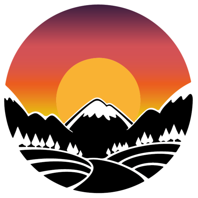 Vinyl teppich natur berge und wälder - TenStickers