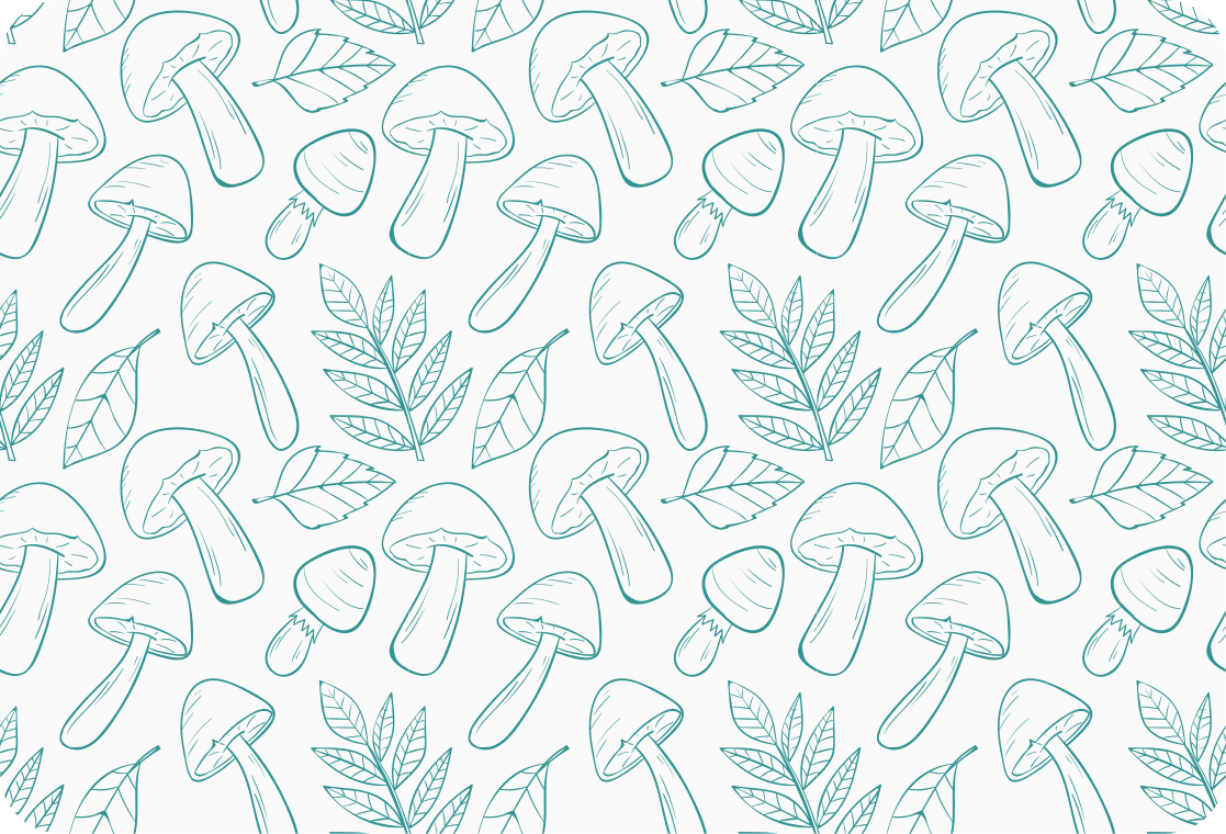 Vinyl teppich blumen mit muster in weiß und hellblau - TenStickers