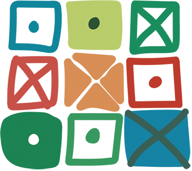 Vinyl teppich geometrisch in verschiedenen quadraten - TenStickers