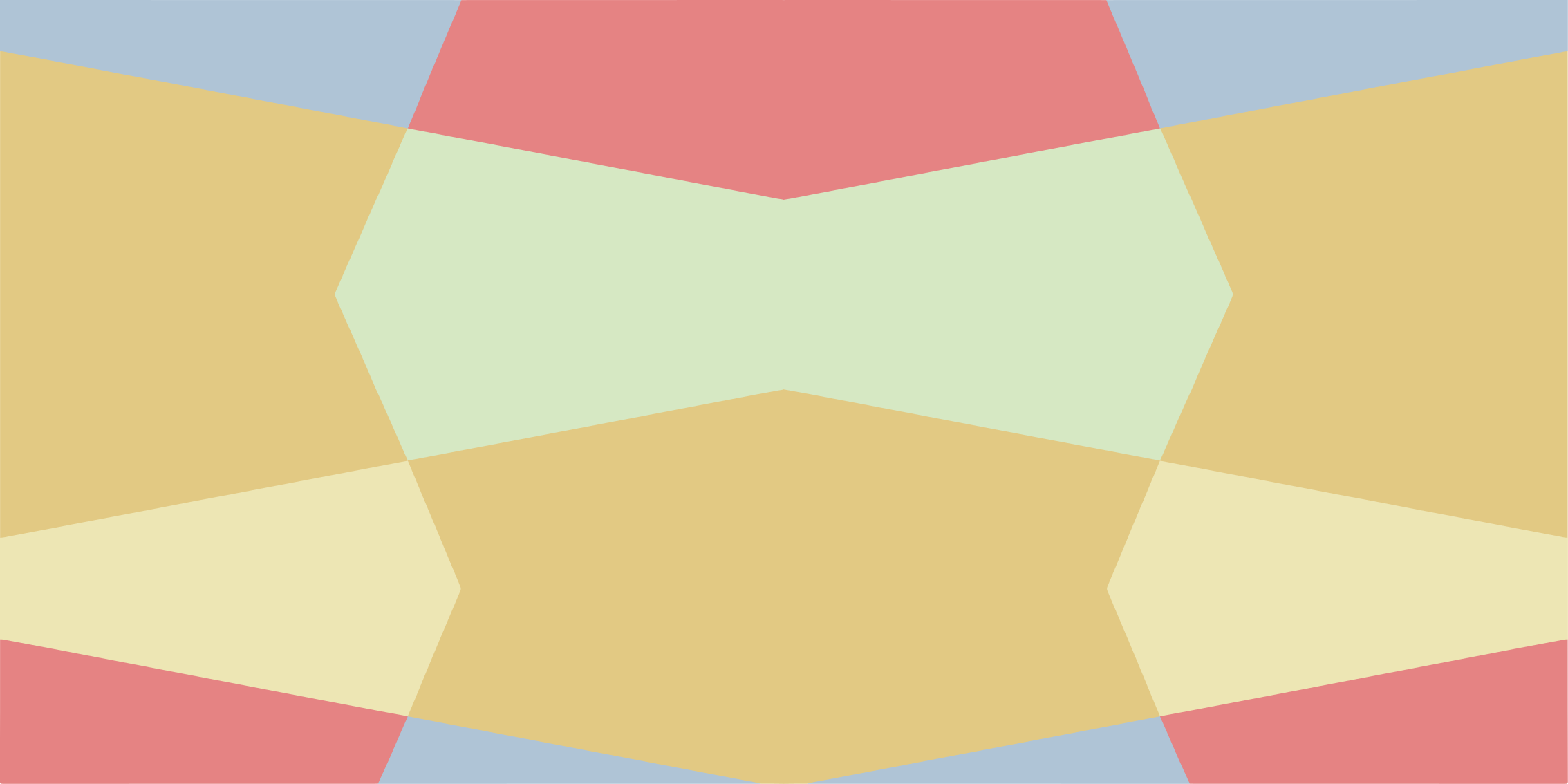 Vinyl teppich geometrisch in pastellfarbenen blöcken - TenStickers