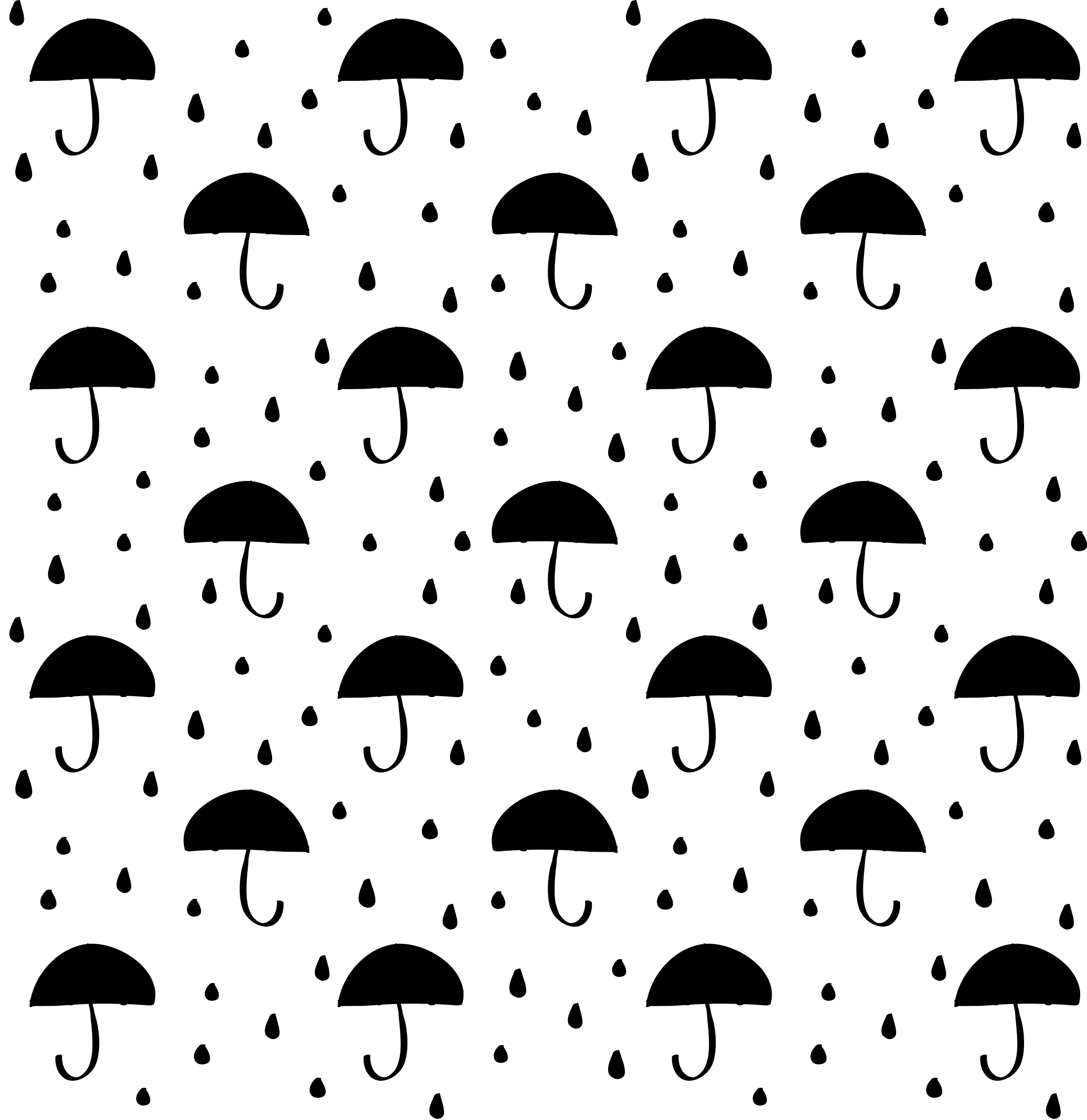 Vinyl teppich geometrisch regentropfen konfetti - TenStickers
